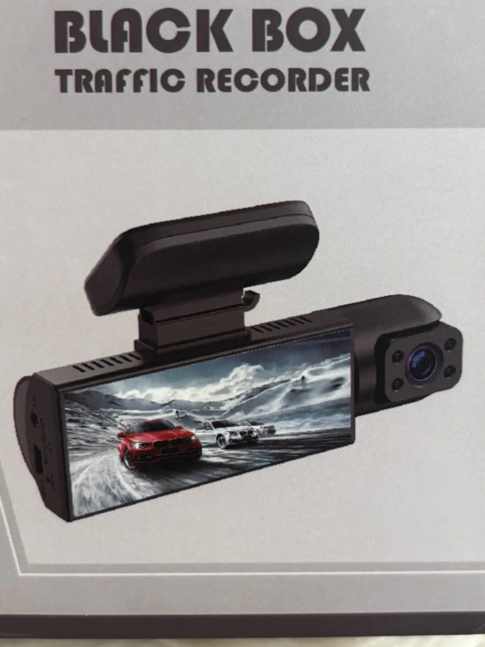 Black Box Traffic Recorder HD Camera Dash Cam 5MP Infrared Night Vision
